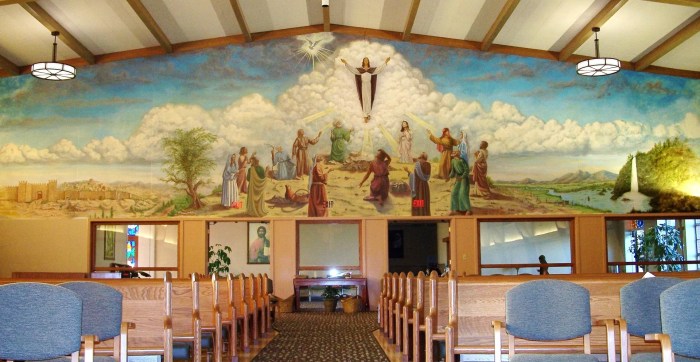 Church wall art decor