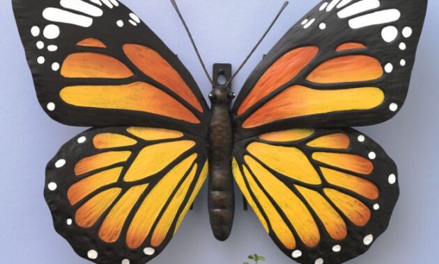 Butterfly wall art decor