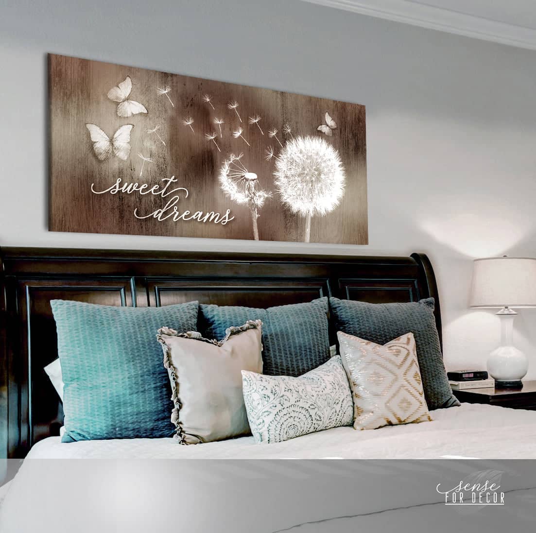 Bedroom decor wall art