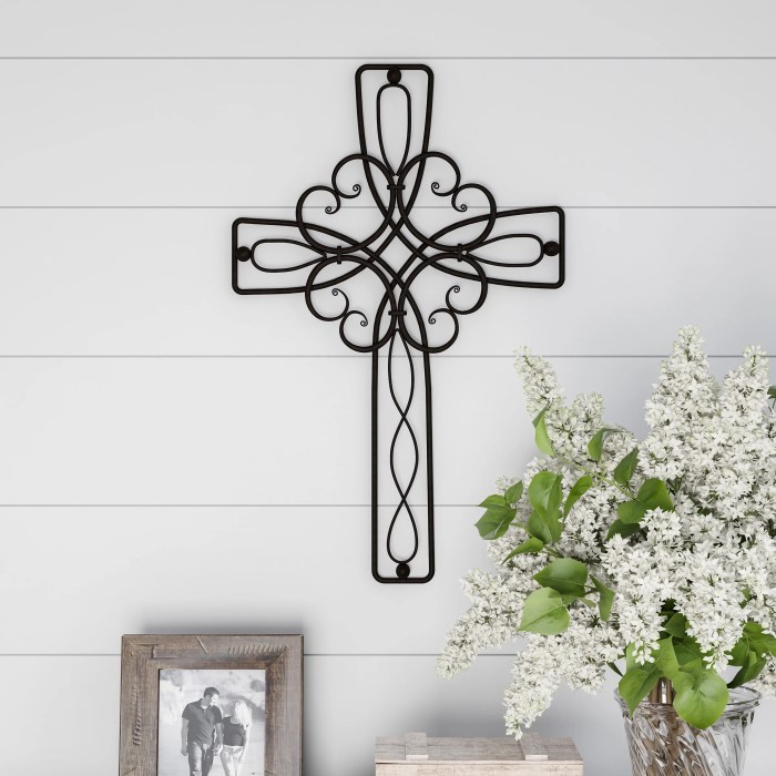 Cross wall art decor