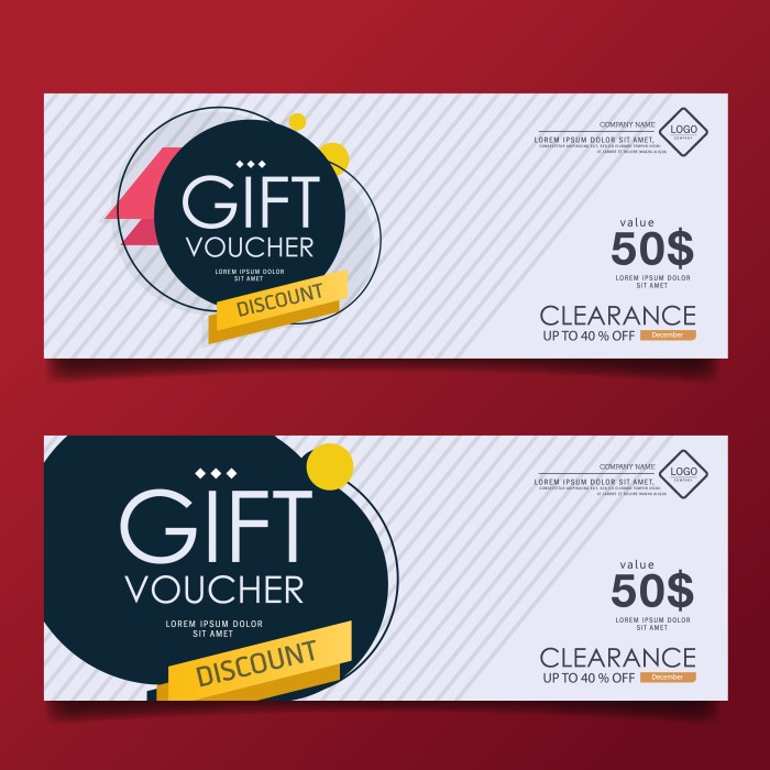 Voucher gift coupon template vector golden premium concept vecteezy