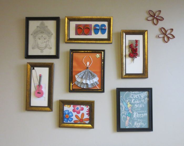 Cheap wall art decor ideas