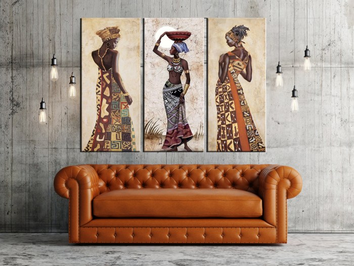 African wall art and decor