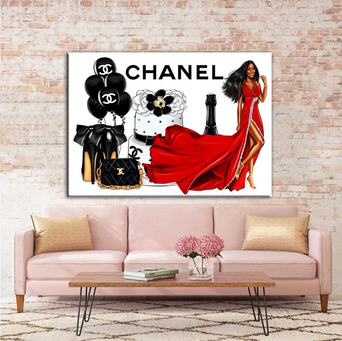 Fashion art wall decor