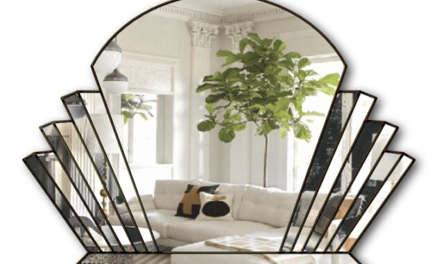 American art decor mirror