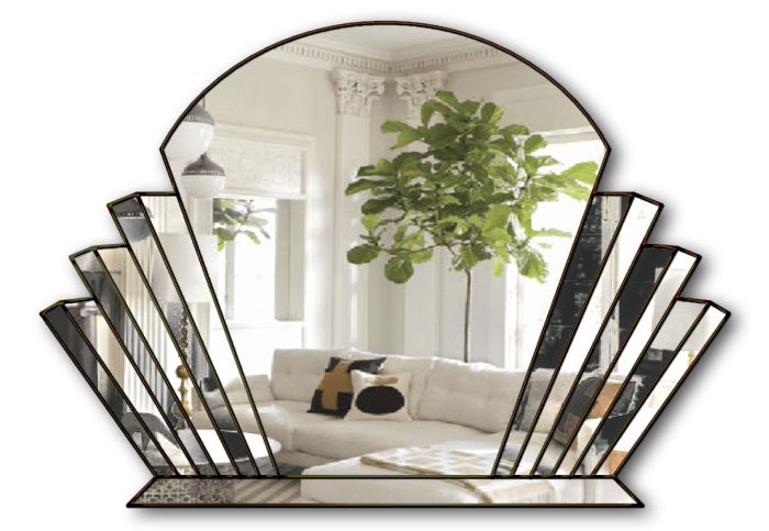 American art decor mirror