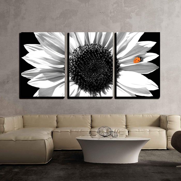 Black wall decor art